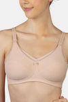 Triumph Double Layered Non Wired Full Coverage Maternity / Nursing Bra - Skin — thumbnail 4